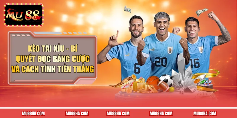 Kèo Tài Xỉu - Bí Quyết Đọc Bảng Cược Và Cách Tính Tiền Thắng